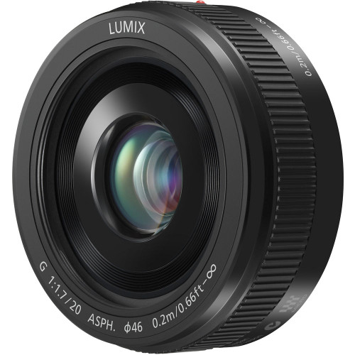 Panasonic Lumix G 20mm f/1.7 II ASPH. Lens (Black)