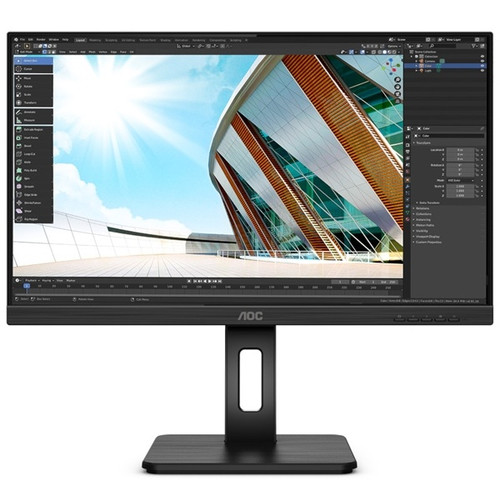 AOC 24P2Q 24" 1920x1080 VGA DVI HDMI DP Ergo Frameless Monitor