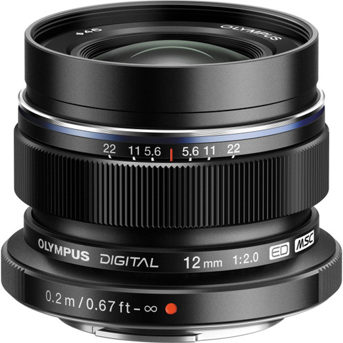 Olympus M.Zuiko Digital 12mm Lens f2.0 ED MSC + Half Price Lens