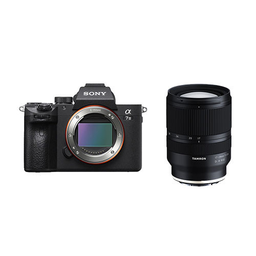 Sony a7 III Camera Wide Angle Lens Kit with Tamron 17-28mm f2.8