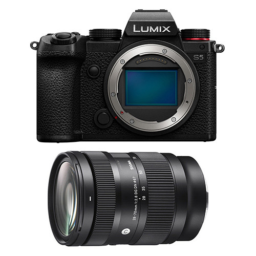 Panasonic S5 Camera Lens Kit with Sigma 28-70mm f/2.8