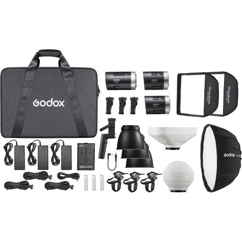 Godox ML60Bi&ML30Bi three lights Kit