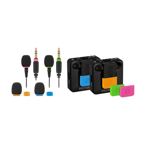 Rode Colors2 Colour Set for Wigo, WigoII & Assorted Lavalier Mics