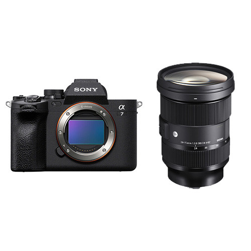 Sony a7 IV Mirrorless Camera with Sigma 24-70mm f2.8 Lens Kit