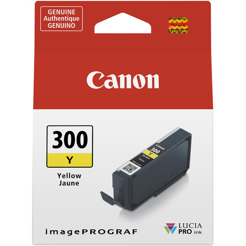 Canon Lucia pro PFI-300 Yellow Ink Cartridge