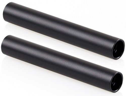 SmallRig Black 15mm Rod w/ M12 thread - 10cm x2