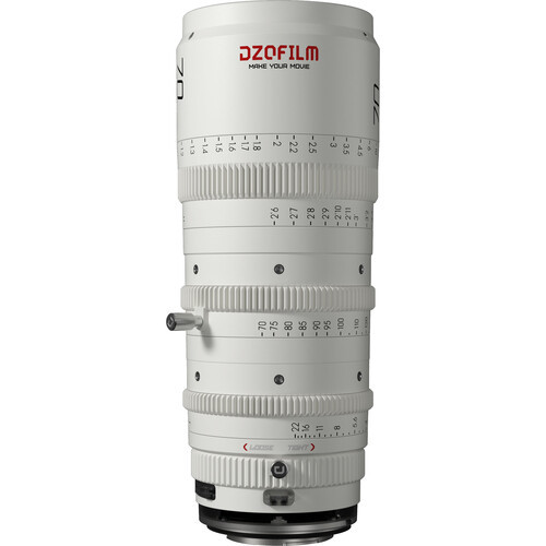 DZOFilm Catta FF 70-135mm T2.9 E-Mount Cine Zoom Lens (White)