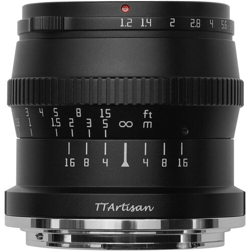 TTArtisan 50mm F1.2 for Nikon Z Black