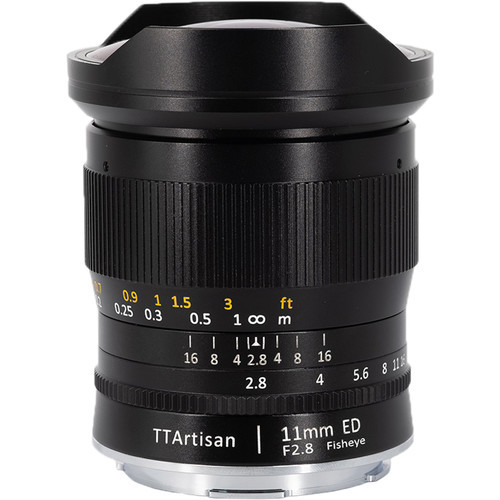 TTArtisan 11mm f2.8 Lens for Leica L Mount Full Frame Black
