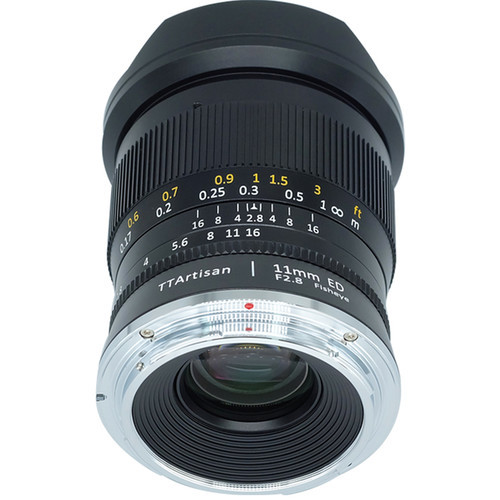 TTArtisan 11mm f2.8 Lens for Nikon Z Full Frame Black