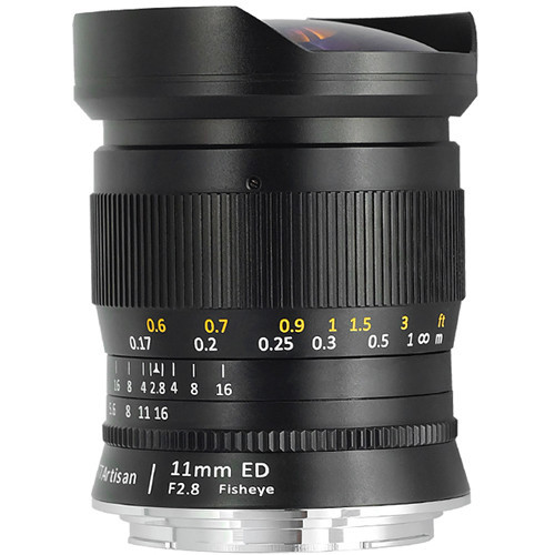 TTArtisan 11mm f2.8 Lens for Canon RF Full Frame Black