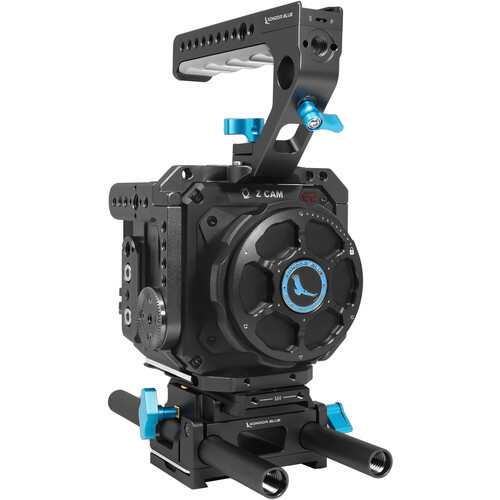 Kondor Blue Z Cam Cage E2 Flagship Cage (M4 S6 F6 F8) (With Top Handle) (Black)