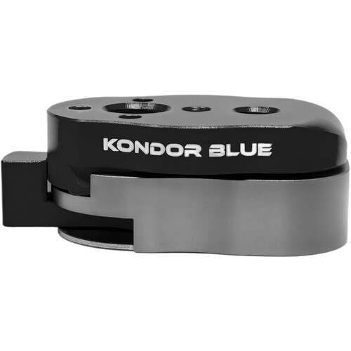 Kondor Blue Mini Quick Release Plate - Raven Black