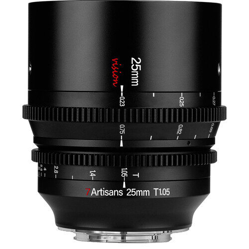 7Artisans 25mm T1.05 Lens for Panasonic/Leica/Sigma (L Mount)