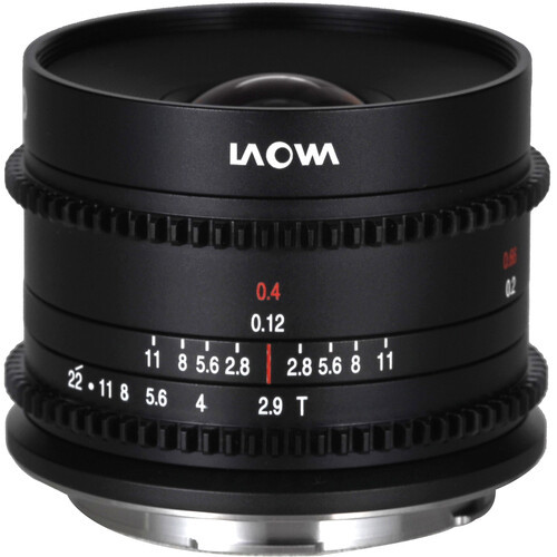 Laowa 9mm T2.9 Zero-D Cine - (Cine) L Mount