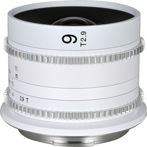 Laowa 9mm T2.9 Zero-D Cine (White) - (Cine) Canon RF