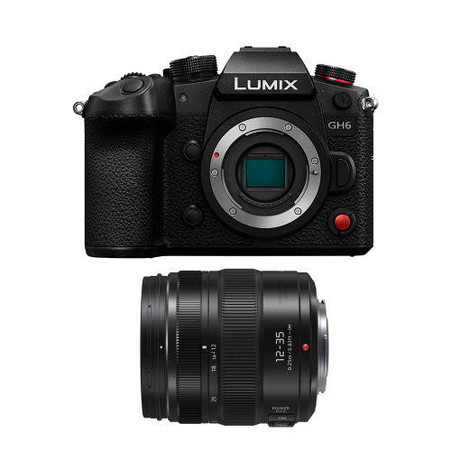 Panasonic Lumix GH6 Mirrorless Camera with 12-35mm f/2.8 Lens