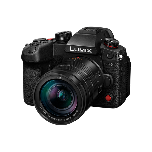 Panasonic Lumix GH6 Mirrorless Camera with Leica 12-60mm f/2.8-4.0 Lens