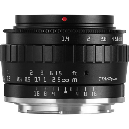 TTArtisan 23mm F1.4 APS-C Canon M (Black)