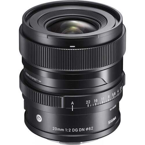 Sigma 20mm f/2 DG DN Contemporary Lens for Leica L