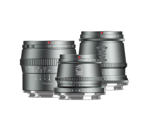TTArtisan 3-Piece APS-C Lens Kit (17/35/50mm) for Sony E
