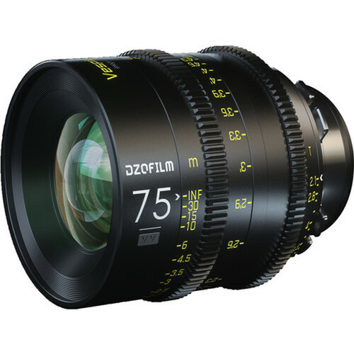 RENTAL DZOFilm Vespid FF 75mm T2.1 Lens (PL/EF Mount)