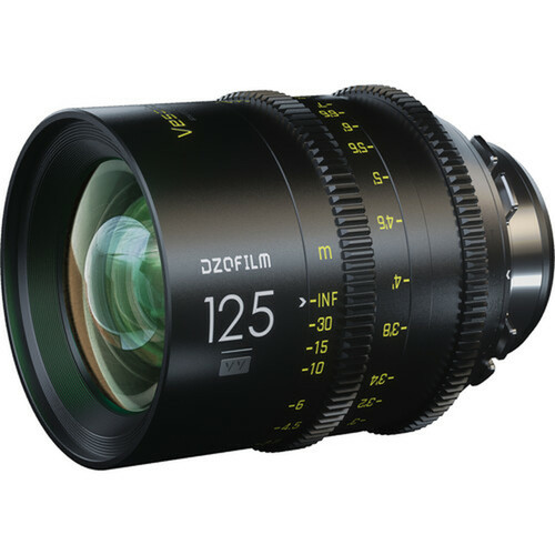 RENTAL DZOFilm Vespid FF 125mm T2.1 Lens (PL/EF Mount)