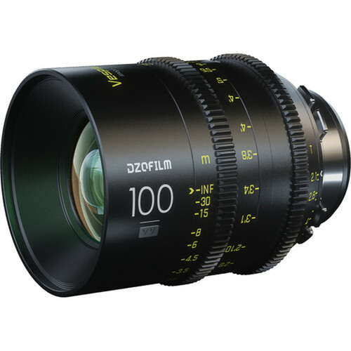RENTAL DZOFilm Vespid FF 100mm T2.1 Lens (PL/EF Mount)