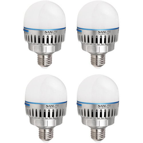 Nanlite PavoBulb 10C RGBWW LED Bulb 4KIT