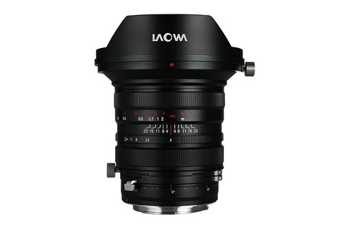 Laowa 20mm f/4 Zero-D Shift lens for Canon EF