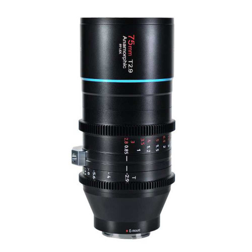 Sirui 75mm T2.9 1.6x Full-Frame Anamorphic lens (RF-mount)