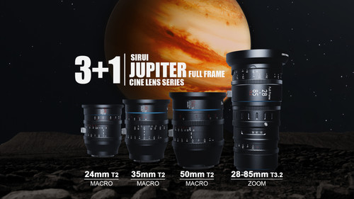 Sirui Jupiter Macro Full-frame Cine Prime Lens Set (PL Mount)