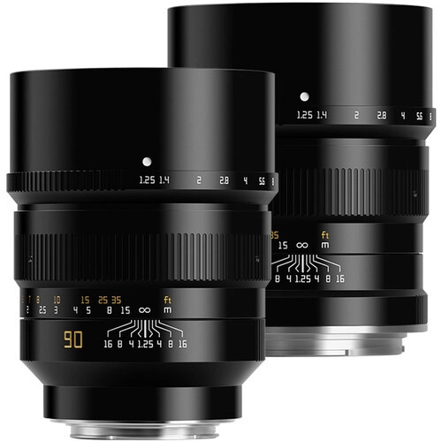 TTartisan 90mm F1.25 GFX Black