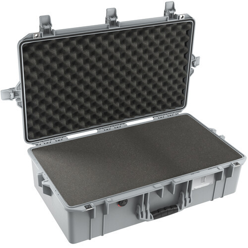 Pelican 1605Air Gen 2 Hard Carry Case with Foam Insert (Silver)