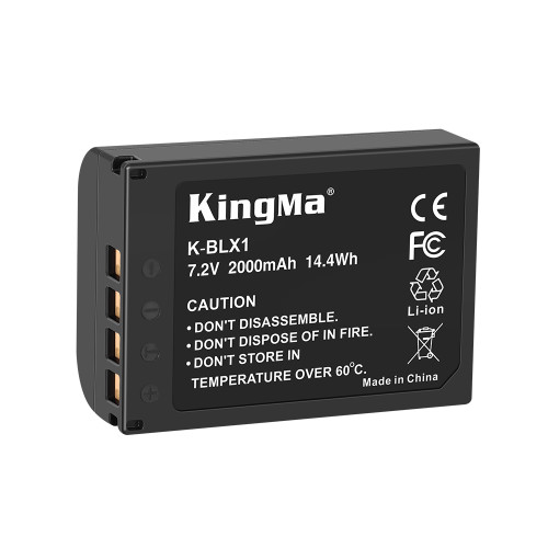 Kingma BLX-1 2000mAh Battery for Olympus