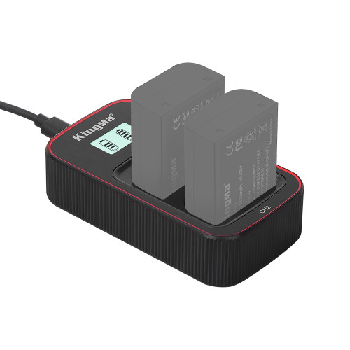 Kingma BLX-1 Double Charger with USB-C for Olympus