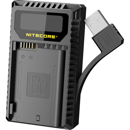 NITECORE UNK2 Dual-Slot USB Charger for Nikon EN-EL15 Batteries