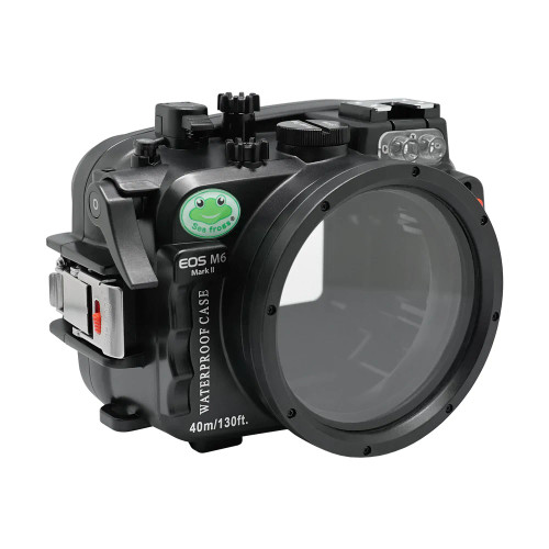 Meikon Seafrogs Canon EOS M6 Mark II (22mm) 40m/130ft Sea Frogs Underwater Camera Housing