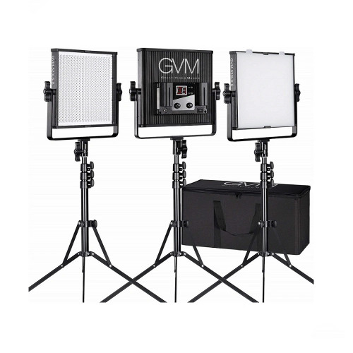 GVM 520LS Bi-Color LED 3-Panel Kit