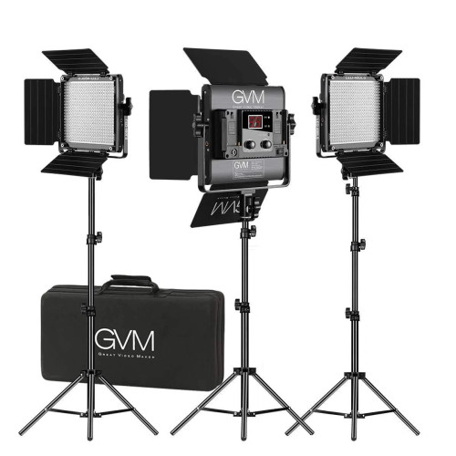 GVM 480LS Bi-Color LED 3-Panel Kit