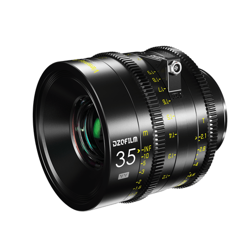DZOFILM Vespid Cyber Full-frame 35mm T2.1 Prime Lens (PL and EF mount, with data)