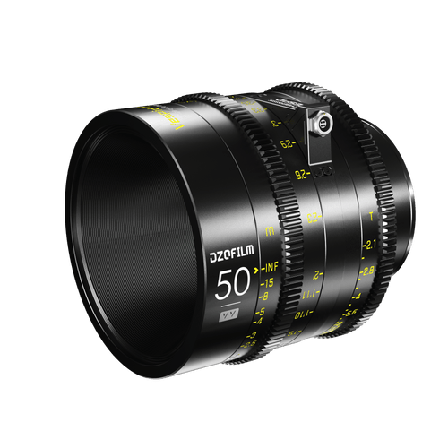 DZOFILM Vespid Cyber Full-frame 50mm T2.1 Prime Lens (PL and EF mount, with data)