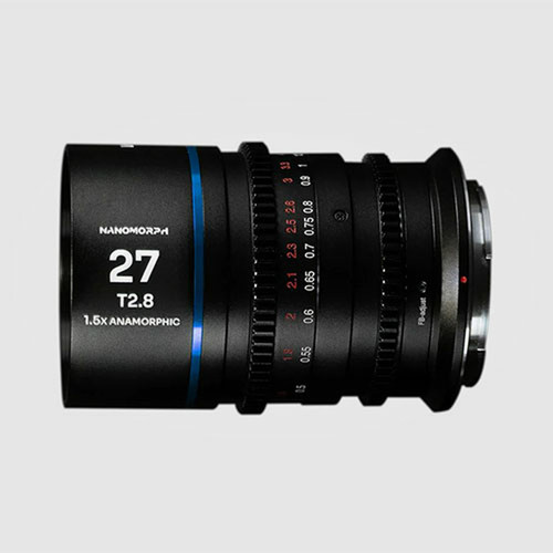 Laowa Nanomorph 27mm T2.8 1.5X S35 (Blue) (Cine) Fuji X