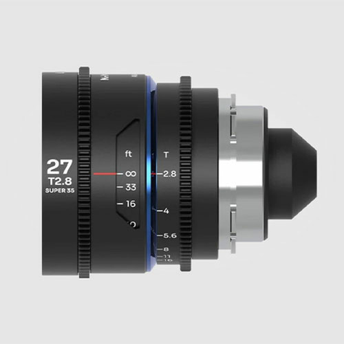 Laowa Nanomorph 27mm T2.8 1.5X S35 (Blue) (Cine) Arri PL (Default) + EF