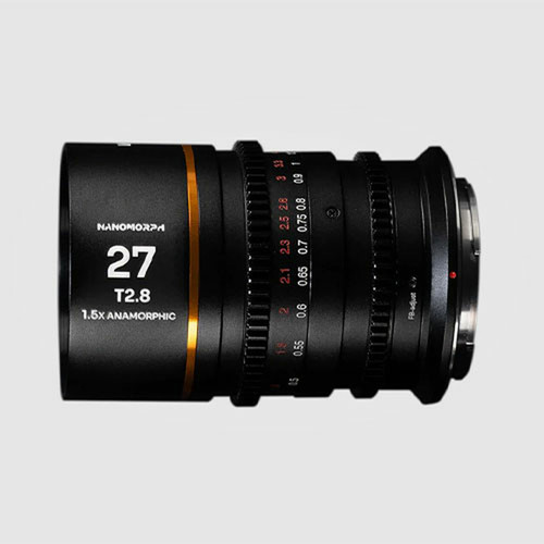 Laowa Nanomorph 27mm T2.8 1.5X S35 (Amber) (Cine) Sony E