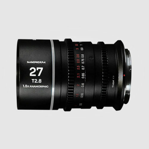 Laowa Nanomorph 27mm T2.8 1.5X S35 (Silver) (Cine) Nikon Z