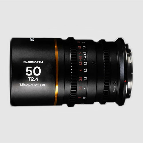 Laowa Nanomorph 50mm T2.4 1.5X S35 (Amber) (Cine) MFT