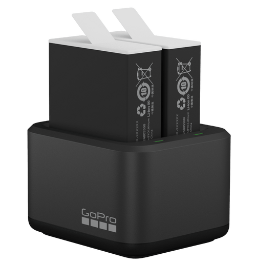 Gopro HERO 12/11/10/9 Dual Battery Charger + Enduro Batteries