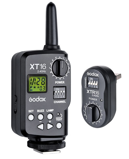 Godox XT-16 2.4 GHZ Radio Trigger Set for Flashes