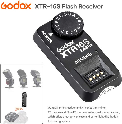 Godox XTR-16S Radio Receiver for Flashes